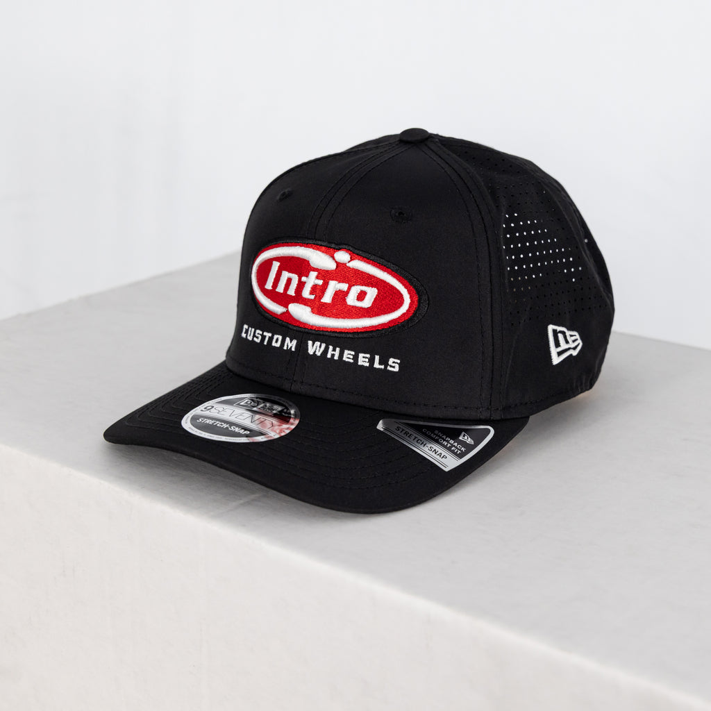 Black New Era® 9SEVENTY® Perforated Snapback Cap