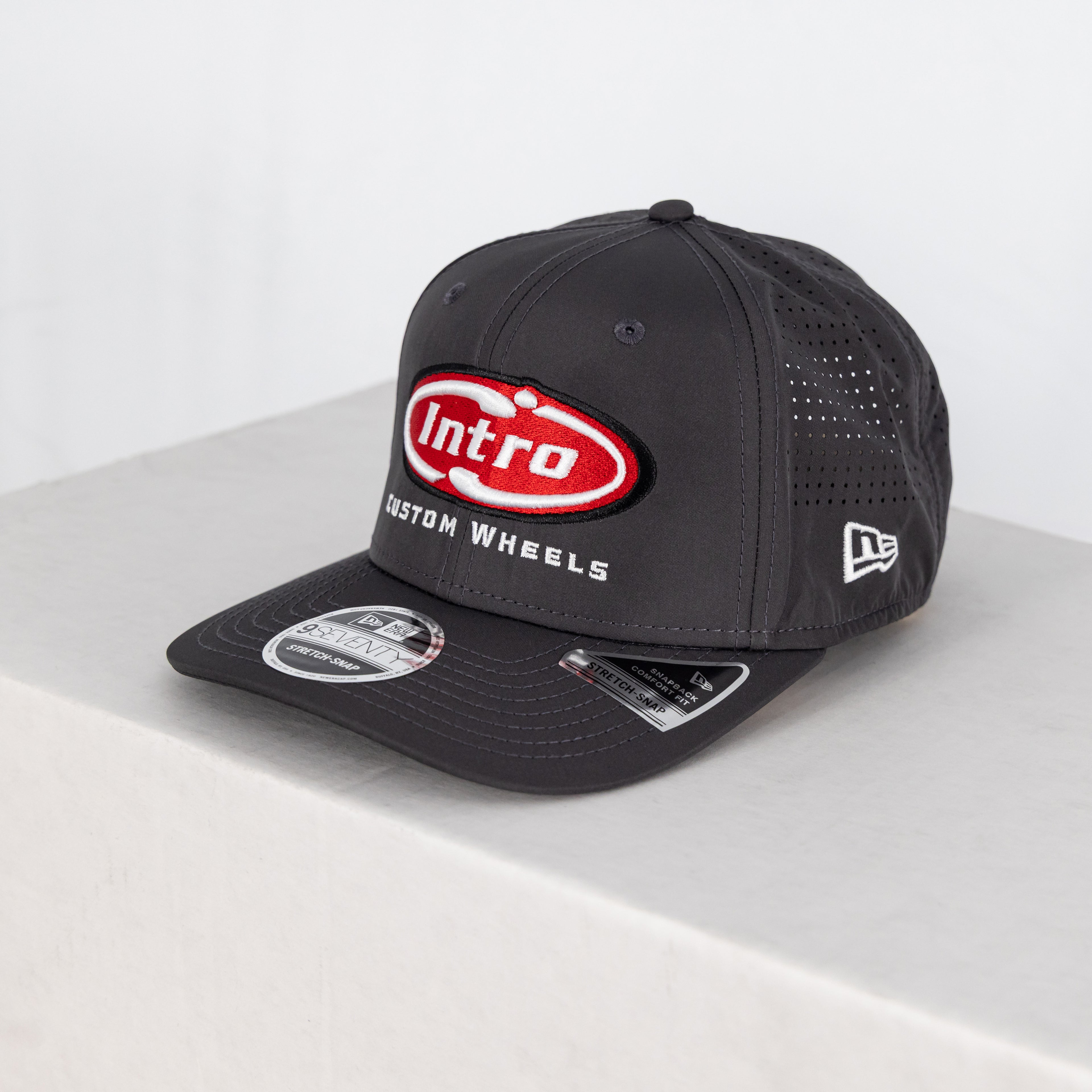 Graphite New Era® 9SEVENTY® Perforated Snapback Cap