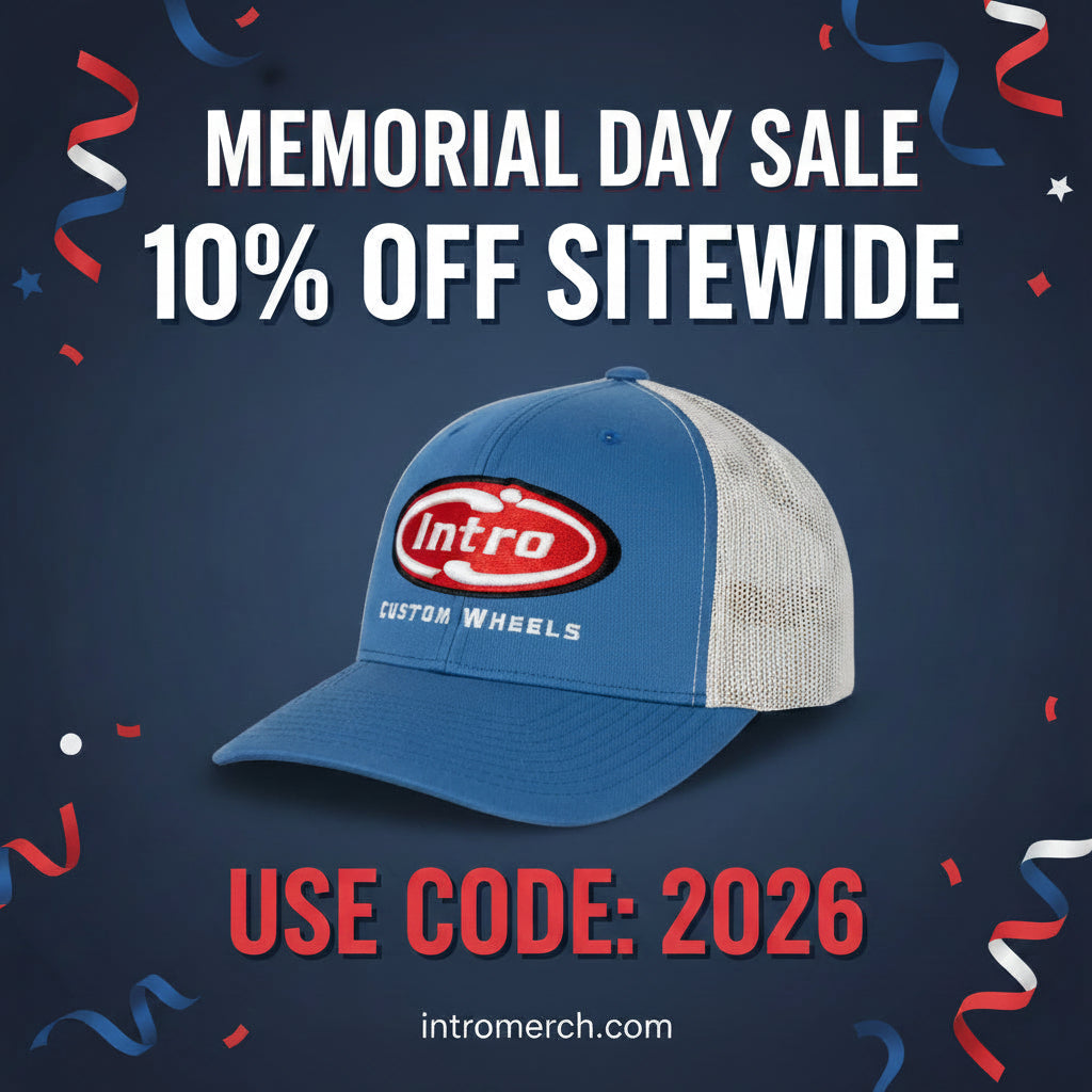 Steel Blue/Silver 5 Panel Retro YP Trucker (CURVED) – Intro Merch