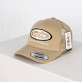 Khaki 5 Panel Retro YP Trucker (CURVED)