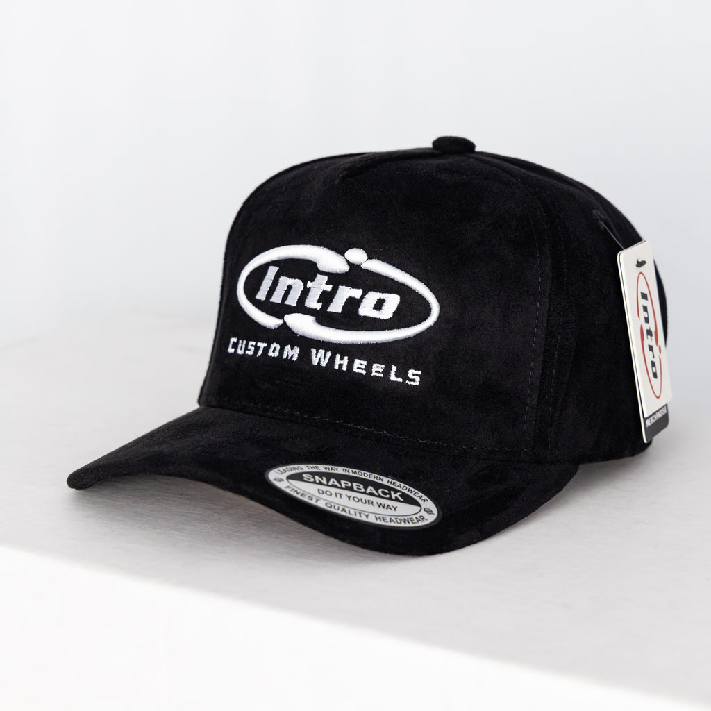 Suede "A" Frame snapbak